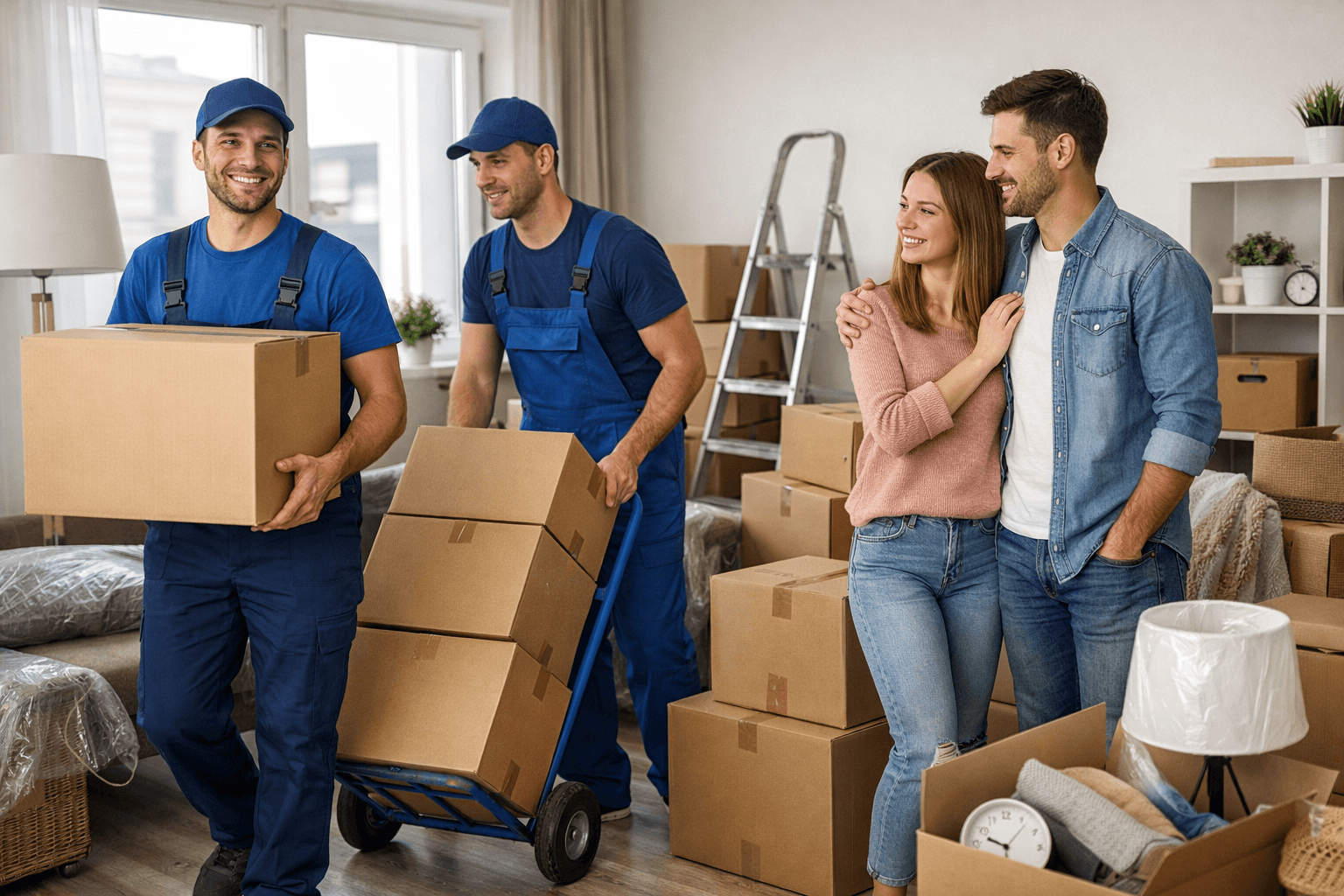 אילוסטרציה של המאמר הובלת דירה קומפלט בישראל – מחיר, שלבים וטיפים חשובים